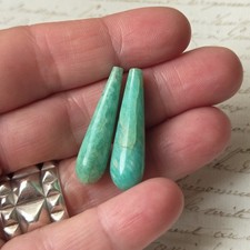 Amazonite gouttes dormeuses - 2,