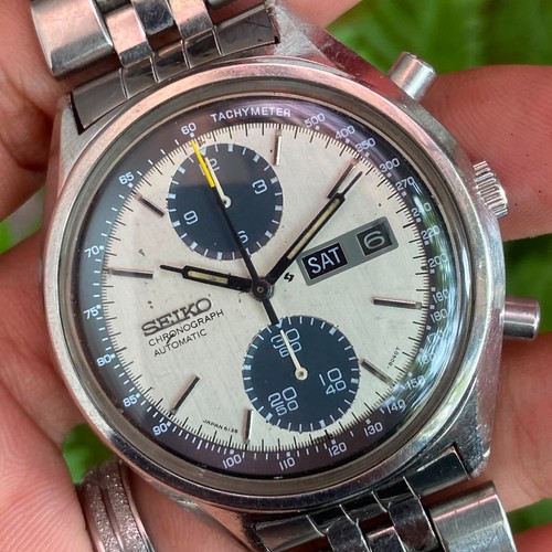 Rare seiko chronograph panda - seiko,