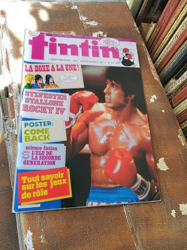 Magazine tintin vintage - magazine, rocky