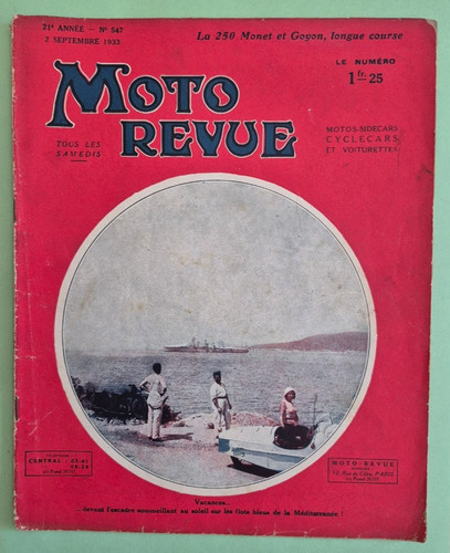 Moto revue 547 - moto,