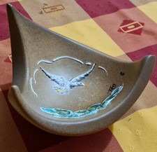 Cendrier ou Vide Poche original avec décor mouette 