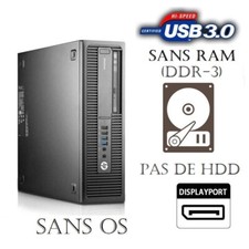 PC HP EliteDesk 705 G2 SFF AMD A4 PRO-8350B / SANS RAM / HDD ET SANS OS