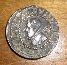 ESPAGNE  1/2 CROAT (1/2 real)