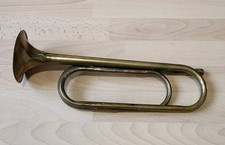 Clairon ancien laiton déco - en,