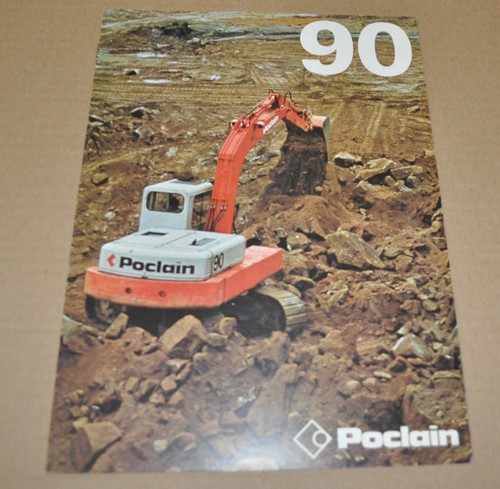 Poclain pelles excavator - 90,