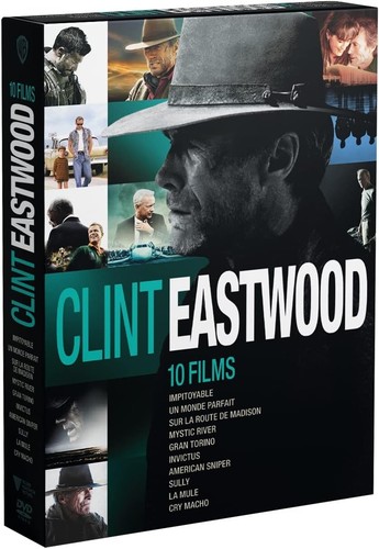 Coffret dvd clint eastwood - clint,