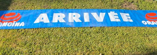 Bâche arrivée ciclyste - arrivée,