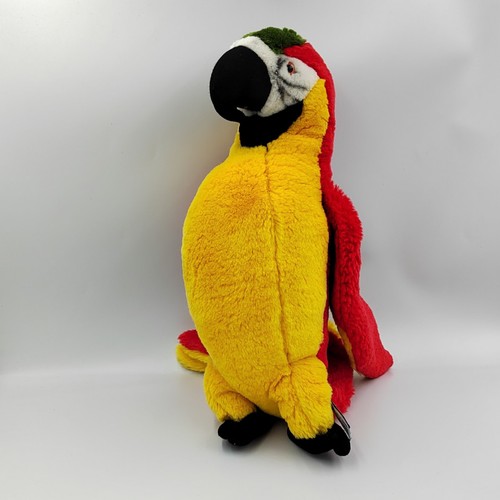 Peluche perroquet rouge marki - peluche,