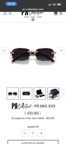 Lunette collection mig xvii - pr,