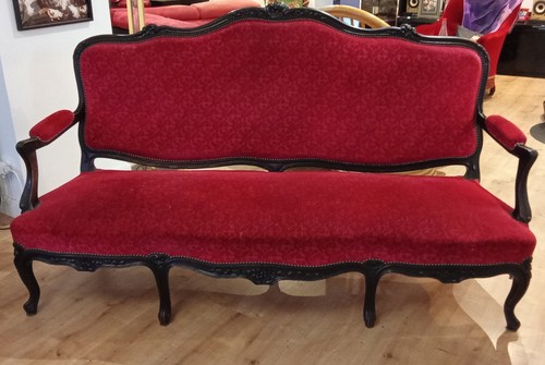 Ancienne banquette salon - banquette,