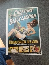 Carte Postale -  Affiche du film Creature from the Black Lagoon - Comme Neuve