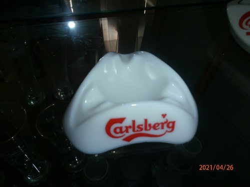 Biere petit cendrier carlsberg - petit,