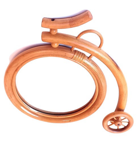Miroir rotin en forme - rotin,