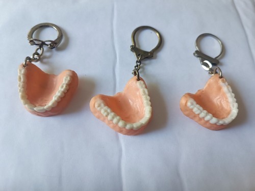 Porte clés dentiste dentier - porte-clés,