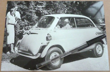Microcar BMW 600 ISETTA Photo Foto Presse Originale automobile Brochure Prospekt