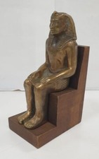 Sculpture statue pharaon - sculpture,