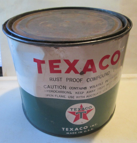 Vintage texaco oil rust - vintage,