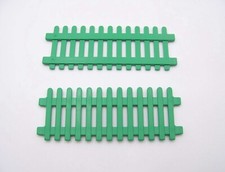 PLAYMOBIL (T2267) FERME - Lot 2 Barrières Vertes Clôture Nouveau Modèle