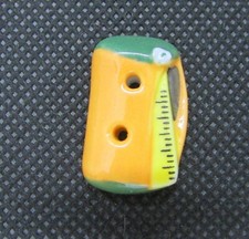 Fève Bouton Série Fourniture scolaire Une trousse régle  #G37