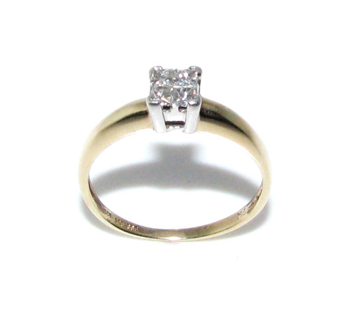 Bague jaune 9 carats - en, or