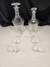 service a digestif cristal de lorraine 2 carafes 6 verres lemberg