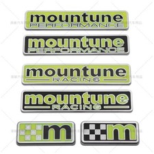 Mountune 3D Logo Metal Car