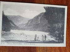 CPA animée 74 - Source Cachat Environs d'Evian les bains Lac de Montriond 