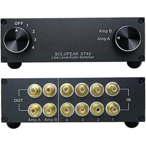 Compact rca out - compact, 4-in