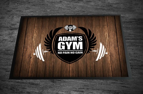 Personnalisé Gym Porte Tapis