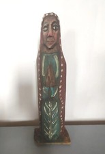 Statue en bois representation