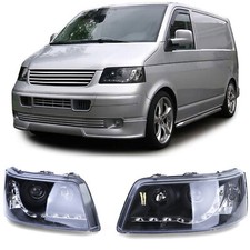 Phares Avec LED Feux Noir pour