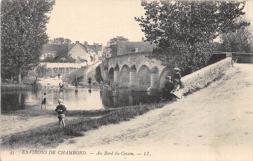 Cpa environs chambord au - 41,