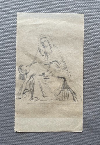 Vierge piété dessin - vierge,