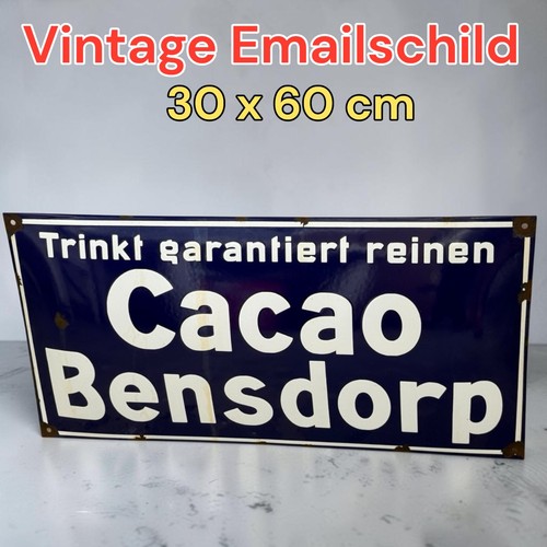 Vintage alt cacao bensdorp - vintage,