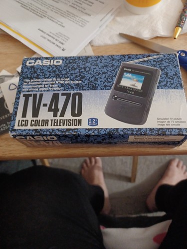Casio 470 lcd color - color, tv