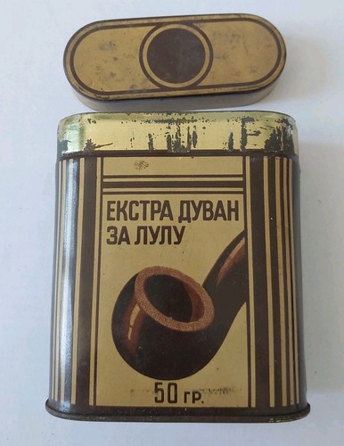 Ancienne boite tabac pipe - boite, de