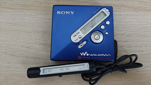 Lecteur minidisc sony walkman - lecteur,