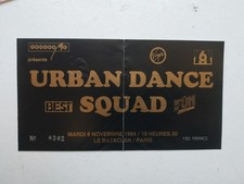 TICKET CONCERT, URBAN DANCE