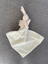 Doudou Lapin Rose Mouchoir