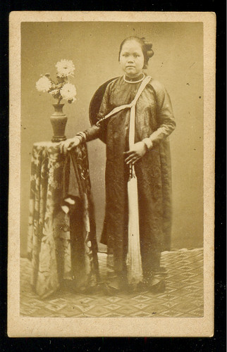 Cdv portrait une femme - portrait, d'une