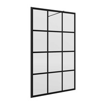 Paroi dedouche BLACK HEAVEN walk-in Frame 120 x 195