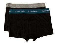 CALVIN KLEIN boxer homme lot de 2 boxers en coton stretch avec élastique visible