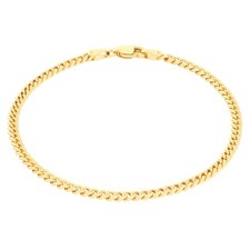 14K or Jaune 3mm Miami Cubain