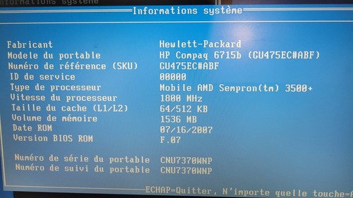 Réinstaller portable hp - réinstaller,