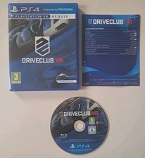 Jeu rare PS4 Driveclub VR