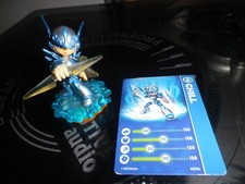 PERSONNAGE SKYLANDERS swap force BLIZZARD CHILL AVEC CARTE  TBE WII PS3 XBOX 360