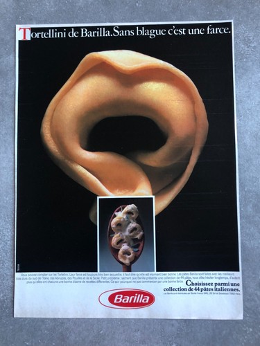 Publicité presse pâtes - de,