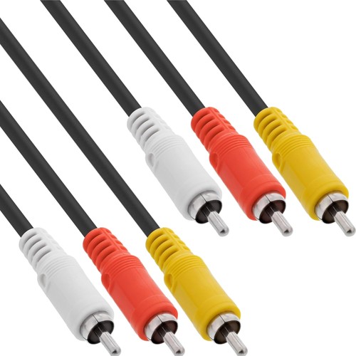 Câble rca 3 - rca,