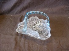 Très jolie panier  verre