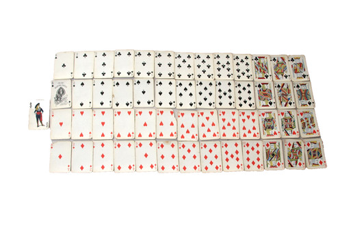 Ancien jeux carte xixe - ancien,